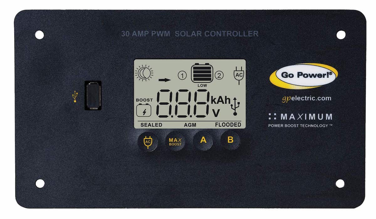 Go Power 30A PWM Charge Controller