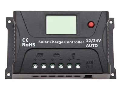 HQST 20 A PWM Solar Charge Controller with LCD Display