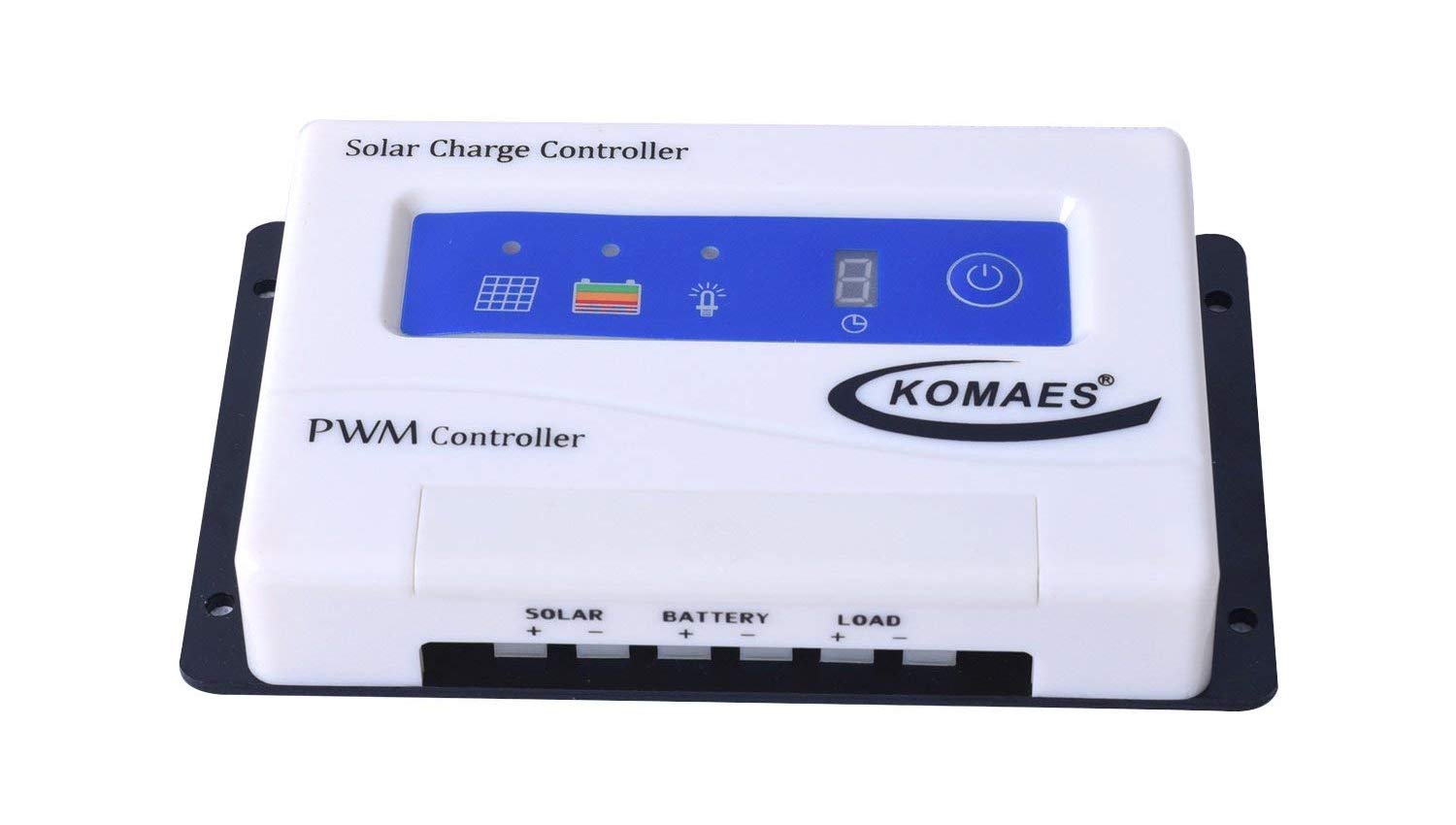Komaes 20A PWM Solar Charge Controller