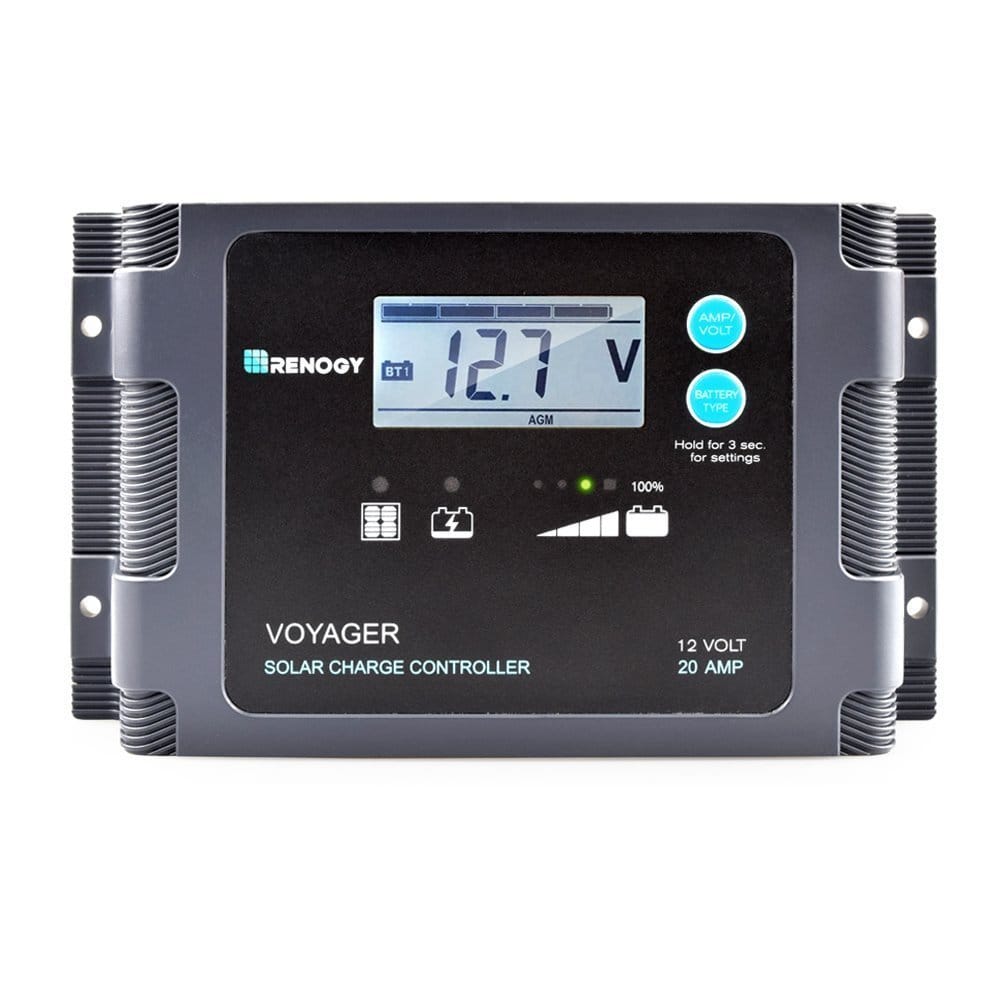 Renogy Voyager 20A PWM Charge Controller w/ LCD