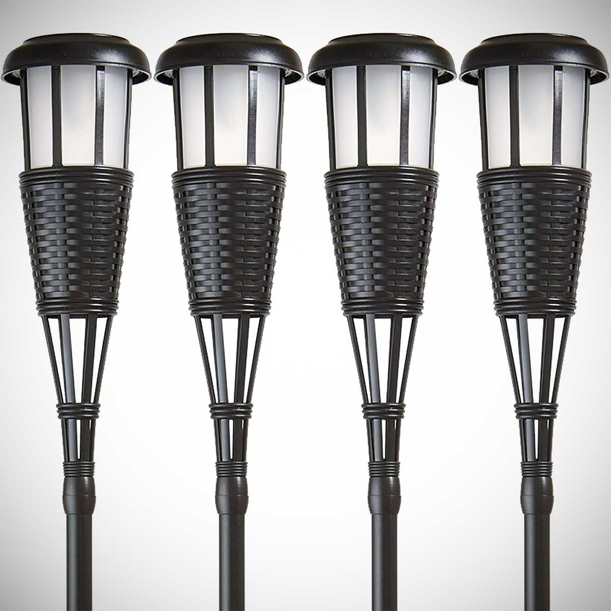 Newhouse Lighting - Solar Flickering Torches