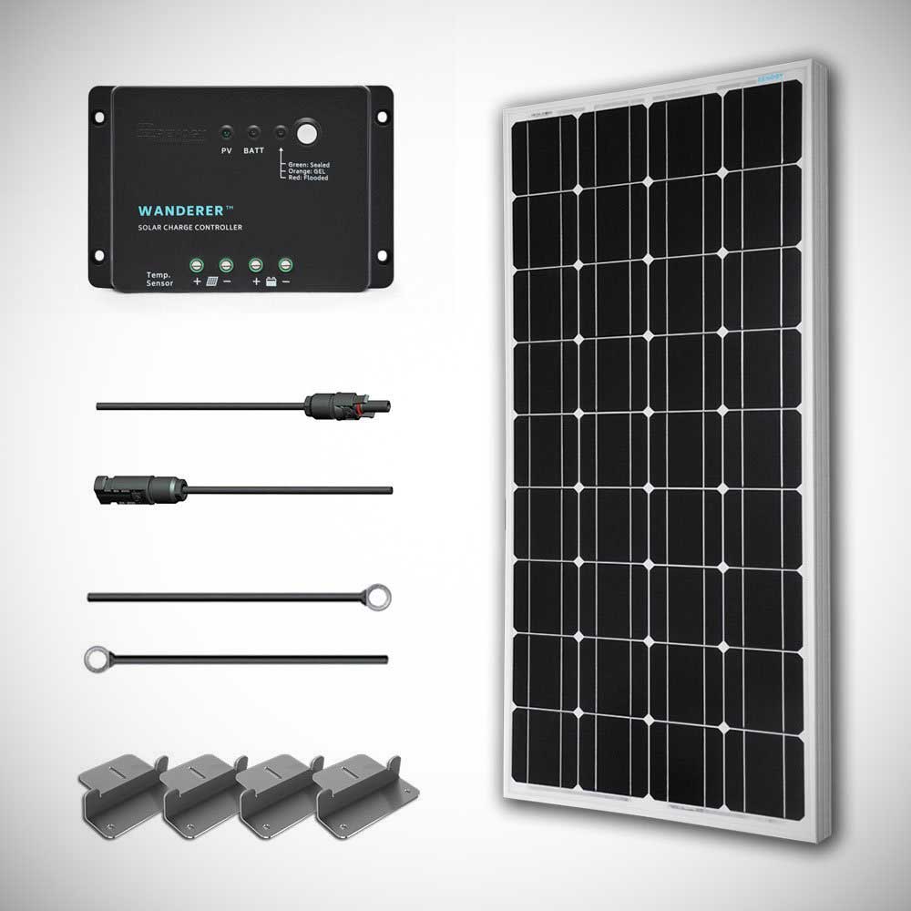Renogy 100W 12V Mono Solar Starter Kit