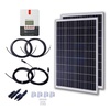 Komaes 200W Polycrystalline Solar Panel Kit for RV w/ 20A MPPT charge controller