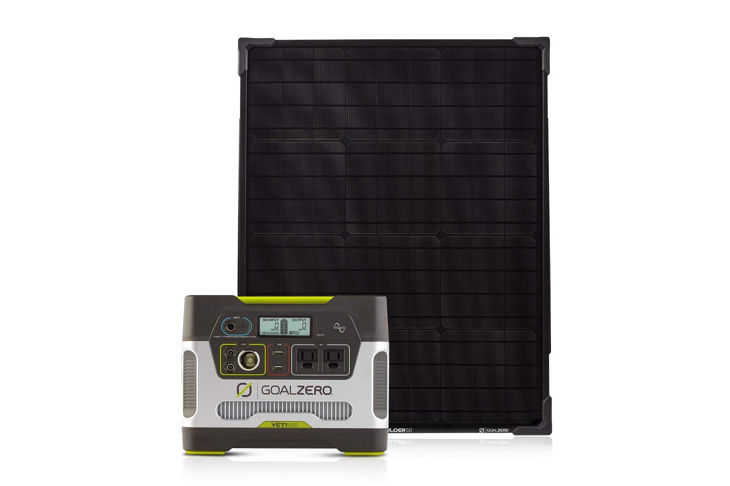 Goal Zero Yeti 400 Solar Generator Kit w/ Boulder 50 Solar Panel