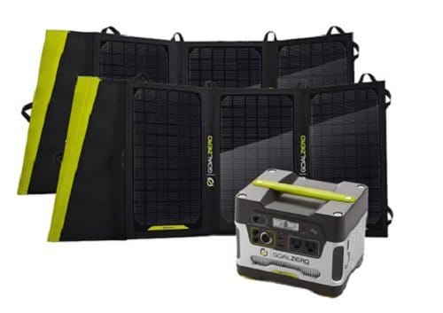Goal Zero Yeti 400 Solar Generator Kit w/ 2 x 20W Nomad Solar Panel